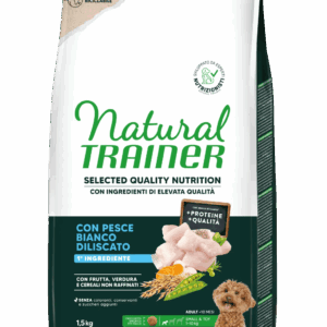 Trainer - Natural Selected Quality Nutrition Dog Small & Toy Con Pesce Bianco