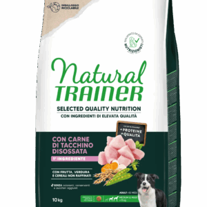 Trainer - Natural Selected Quality Nutrition Dog Medium & Maxi Con Tacchino 10 Kg
