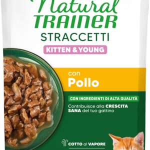 Trainer - Natural Kitten & Young Straccetti di Pollo 70 g
