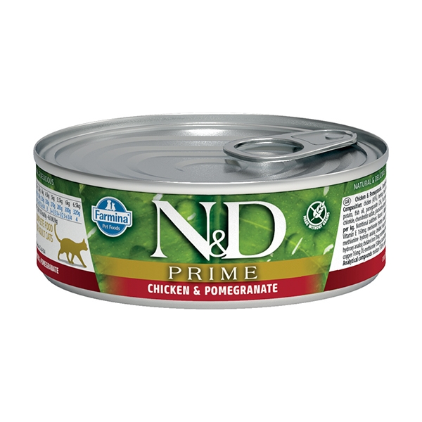 Farmina - Natural & Delicious Prime con Pollo e Melograno 80 g