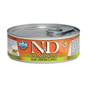Farmina - Natural & Delicious Pumpkin con Cinghiale, Zucca e Mela 70 g