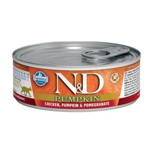 Farmina - Natural & Delicious Pumpkin con Pollo, Zucca e Melograno 80 g