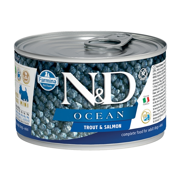 Farmina - Natural & Delicious Ocean Adult con Trota e Salmone 140 g