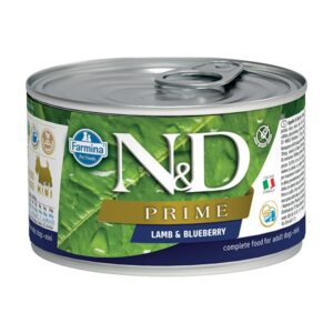 Farmina - Natural & Delicious Prime Mini con Agnello e Mirtilli 140 g