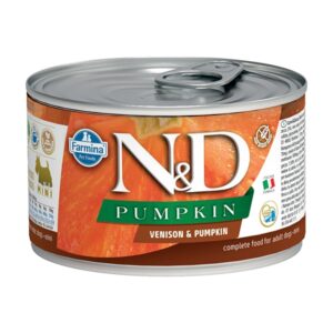 Farmina - Natural & Delicious Pumpkin Mini con Cervo e Zucca 140 g