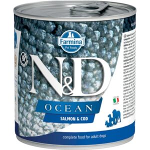 Farmina - Natural & Delicious Ocean con Salmone e Merluzzo 285 g