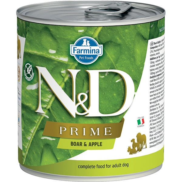Farmina - Natural & Delicious Prime con Cinghiale e Mela 285 g