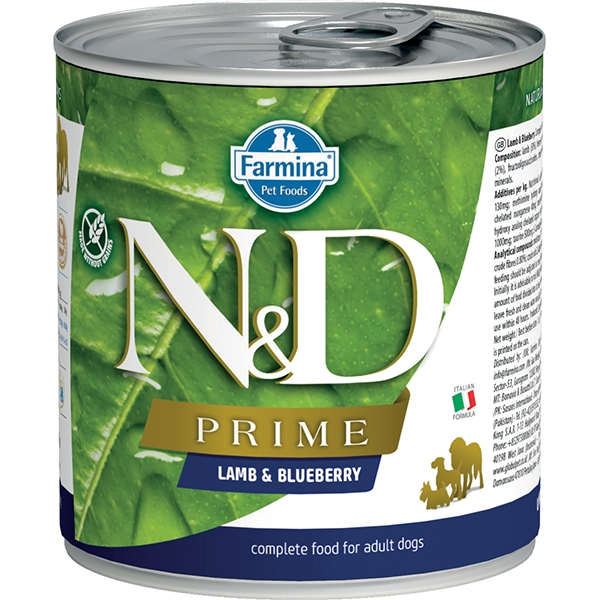 Farmina - Natural & Delicious Prime con Agnello e Mirtilli 285 g
