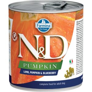 Farmina - Natural & Delicious Pumpkin con Agnello, Zucca e Mirtillo 285 g