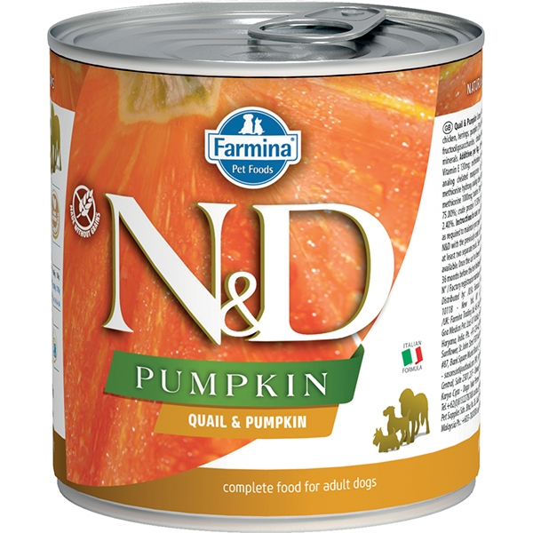 Farmina - Natural & Delicious Pumpkin con Quaglia e Zucca 285 g