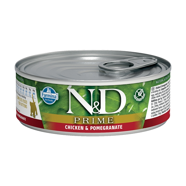 Farmina - Natural & Delicious Prime Kitten con Pollo e Melograno 80 g