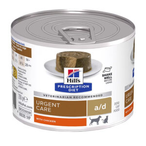Hill's - Prescription Diet A/D con Pollo a Paté per Cani e Gatti 200 g