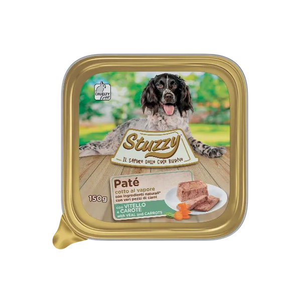Mister Stuzzy Dog - Paté Vitello e Carote 150 g