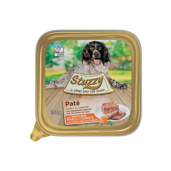 Mister Stuzzy Dog - Paté Tacchino, Piselli e Carote 150 g