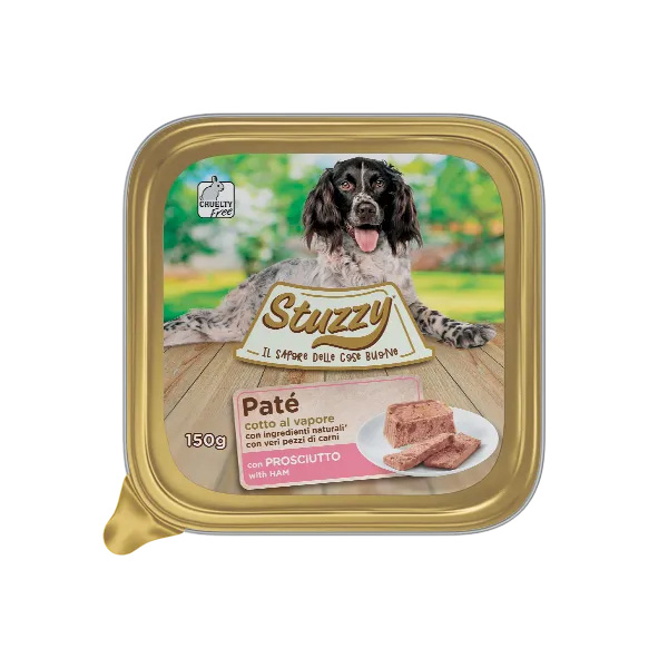 Mister Stuzzy Dog - Paté con Prosciutto 150 g