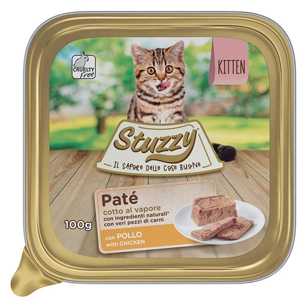 Mister Stuzzy Cat - Patè con Pollo Kitten 100 g