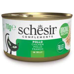 Schesir Gatto - Complements Filetti di Pollo in Gelatina 70 g