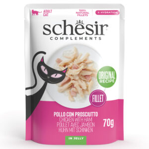 Schesir - Complements Filetti in Gelatina Pollo Con Prosciutto 70 g