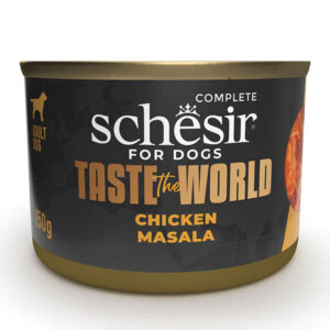 Schesir Cane - Taste The World Pollo con Masala per Cani 150 g