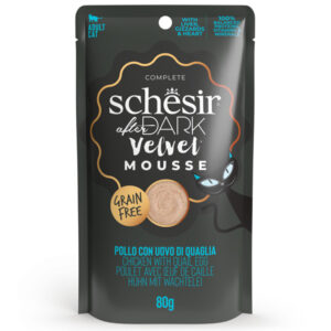 Schesir - After Dark Mousse di Pollo e Uova di Quaglia 80 g