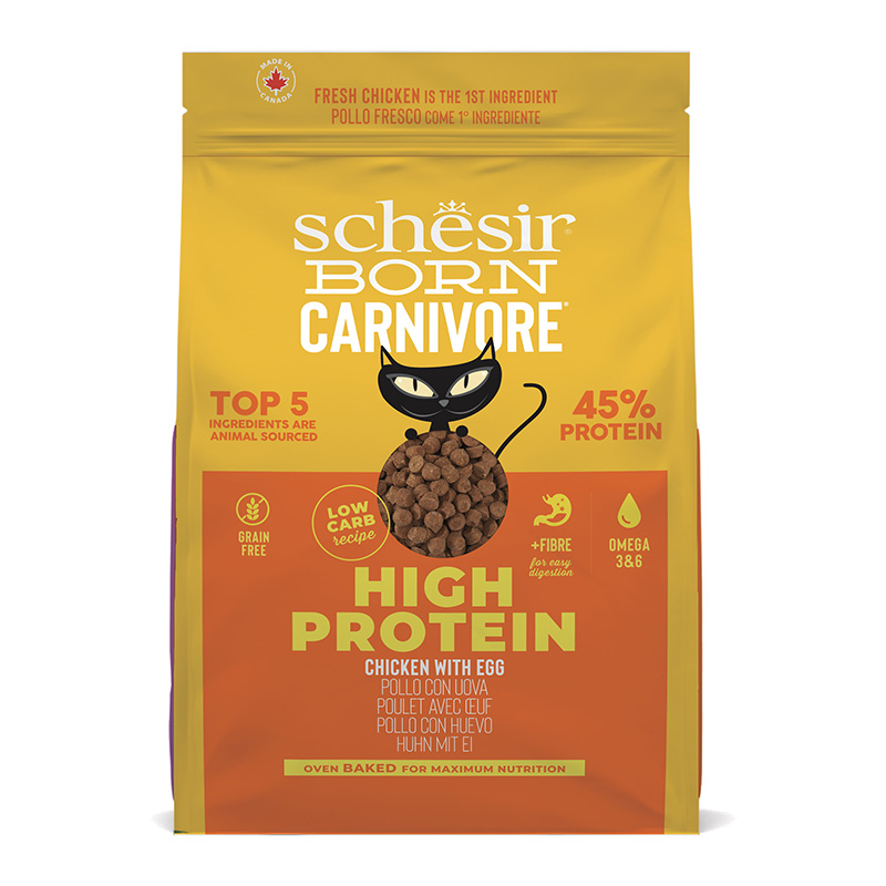 Schesir - Born Carnivore Adult Cat Pollo e Uovo