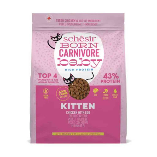 Schesir - Born Carnivore Kitten Pollo con Uovo