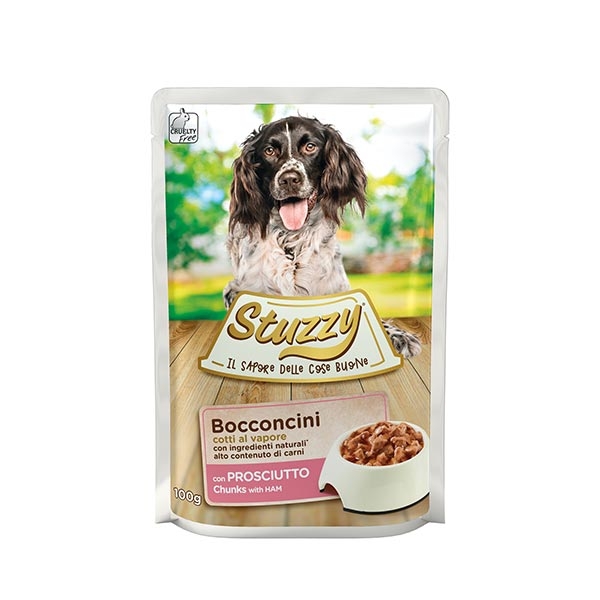 Stuzzy Dog - Bocconcini con Prosciutto 100 g