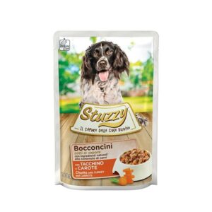 Stuzzy Dog - Bocconcini con Tacchino e Carote 100 g