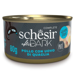 Schesir - After Dark Pate' di Pollo e Uova di Quaglia 80 g