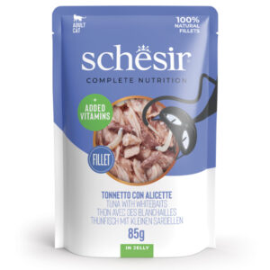 Schesir - Complete Nutrition Tonnetto Con Alicette in Gelatina 85 g