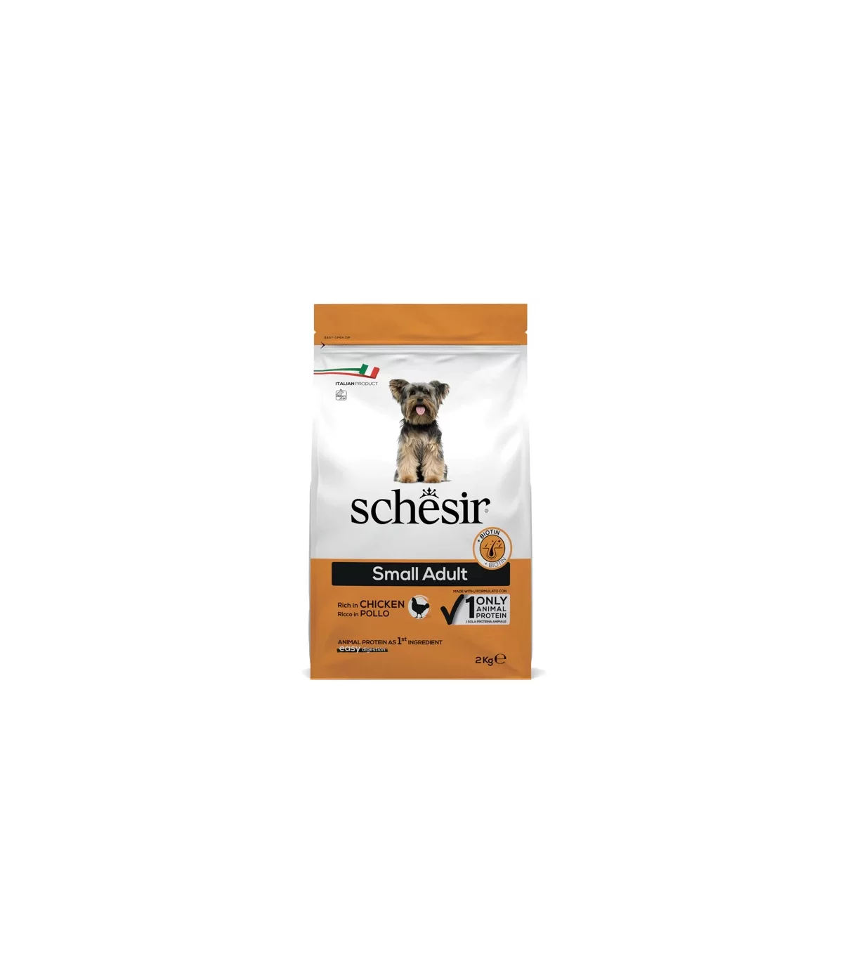 Schesir Cane Small Adult Mantenimento Ricco in Pollo 2 kg