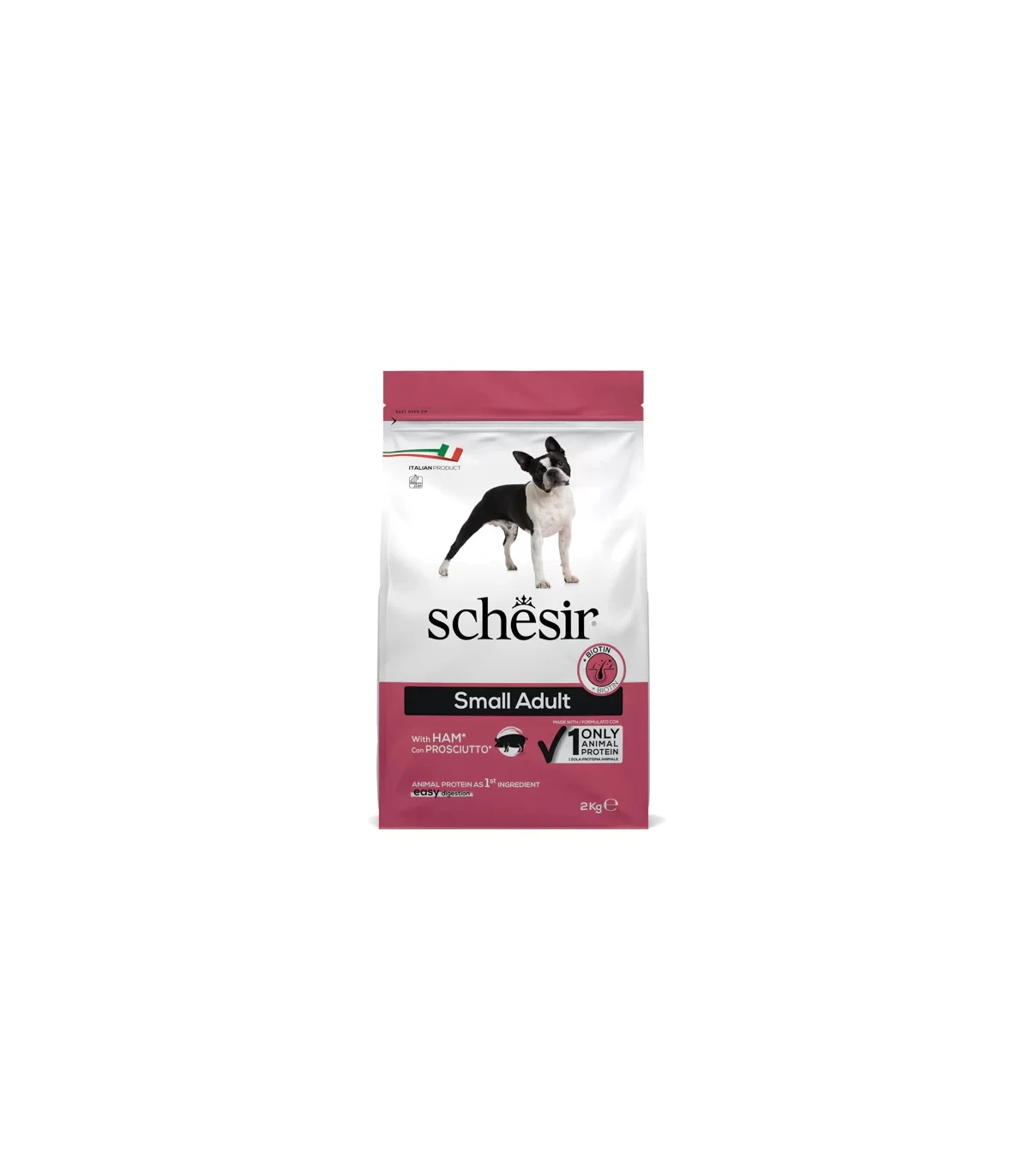 Schesir Cane Small Adult Mantenimento con Prosciutto
