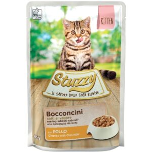 Stuzzy Cat - Bocconcini Kitten con Pollo 85 g