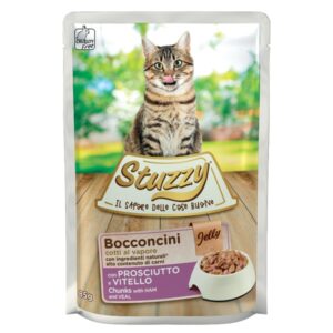Stuzzy Cat - Bocconcini con Prosciutto e Vitello in Gelatina 85 g