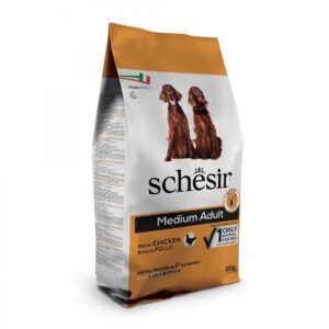 Schesir Cane Medium Adult Mantenimento Ricco in Pollo