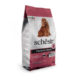 Schesir Cane Medium Adult Mantenimento con Prosciutto