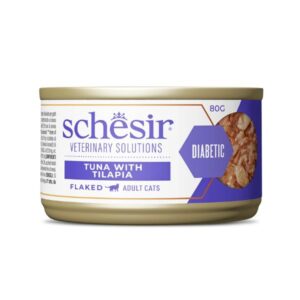 Schesir - Veterinary Solutions Diabetic Tonnetto Con Tilapia Per Gatti 80 g