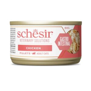 Schesir - Veterinary Solutions Gastro Intestinal Filetti di Pollo Per Gatti 80 g