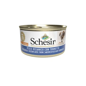 Schesir Cane Pesce Oceanico con Tonnetto Petite Cuisine 85 g