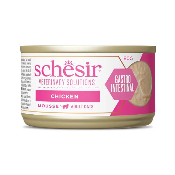 Schesir - Veterinary Solutions Gastro Intestinal Mousse di Pollo Per Gatti 80 g
