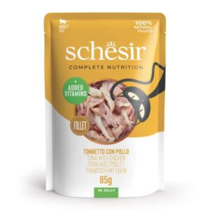 Schesir - Complete Nutrition Tonnetto Con Pollo in Gelatina 85 g