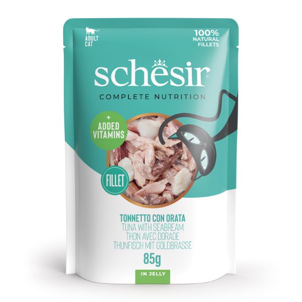 Schesir - Complete Nutrition Tonnetto Con Orata in Gelatina 85 g