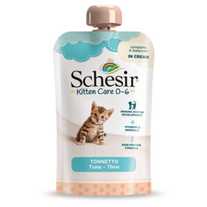 Schesir - Kitten Care Tonnetto in Crema 150 g