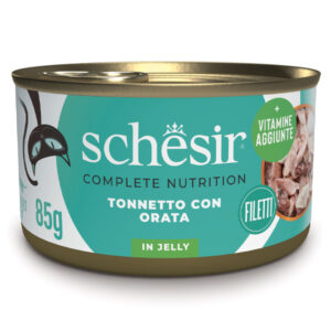 Schesir - Complete Nutrition Tonnetto con Orata in Gelatina 85 g