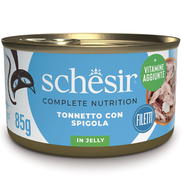 Schesir - Complete Nutrition Tonnetto Con Spigola in Gelatina 85 g