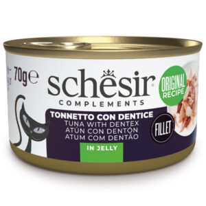 Schesir Gatto - Complements Filetti di Tonnetto con Dentice in Gelatina 70 g