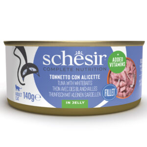 Schesir Gatto - Tonnetto Con Alicette in Gelatina 140 g