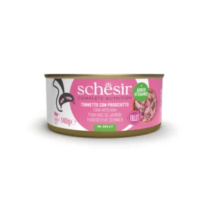 Schesir Gatto - Tonnetto e Prosciutto in Gelatina 140 g