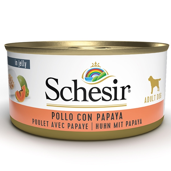 Schesir Cane Filetti di Pollo con Papaya 150 g