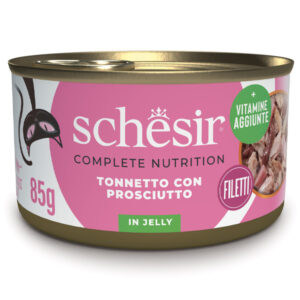 Schesir - Complete Nutrition Tonnetto e prosciutto in Gelatina 85 g